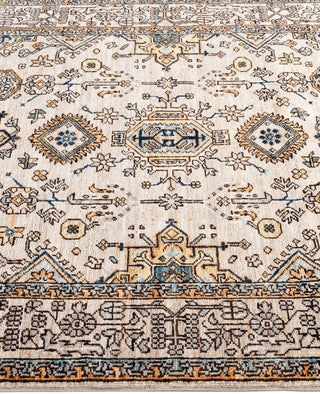 Serapi One-of-a-Kind Wool Gray Area Rug 4' 0" x 5' 9"