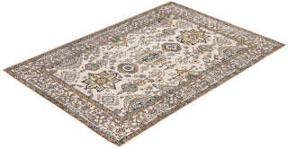 Serapi One-of-a-Kind Wool Gray Area Rug 4' 0" x 5' 9"