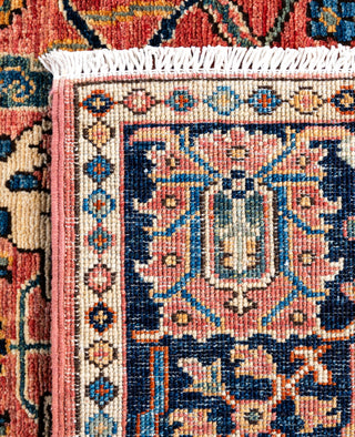 Serapi One-of-a-Kind Wool Pink Area Rug 4' 2" x 5' 10"