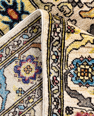 Serapi One-of-a-Kind Wool Ivory Area Rug 4' 0" x 5' 11"