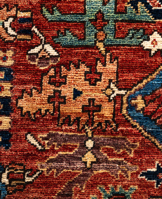 Serapi One-of-a-Kind Wool Red Area Rug 4' 2" x 6' 3"