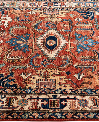 Serapi One-of-a-Kind Wool Red Area Rug 4' 2" x 6' 3"