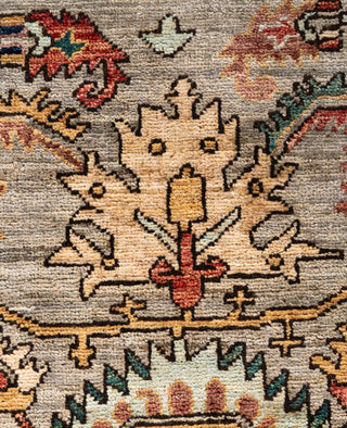 Serapi One-of-a-Kind Wool Gray Area Rug 3' 11" x 5' 10"