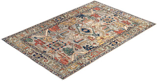 Serapi One-of-a-Kind Wool Gray Area Rug 3' 11" x 5' 10"