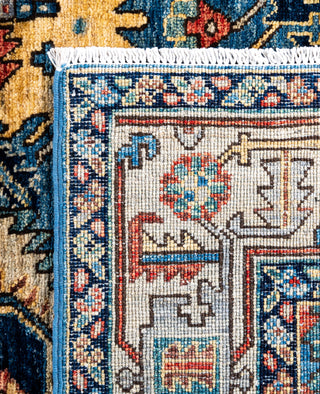 Serapi One-of-a-Kind Wool Blue Area Rug 3' 11" x 5' 11"