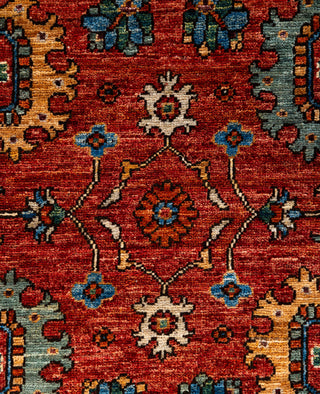 Serapi One-of-a-Kind Wool Red Area Rug 4' 3" x 5' 11"