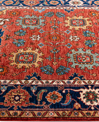 Serapi One-of-a-Kind Wool Red Area Rug 4' 3" x 5' 11"