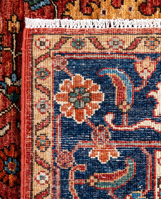 Serapi One-of-a-Kind Wool Red Area Rug 4' 3" x 5' 11"