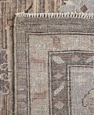 Oushak One-of-a-Kind Wool Brown Area Rug 10' 2" x 13' 8"