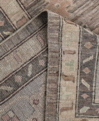 Oushak One-of-a-Kind Wool Brown Area Rug 10' 2" x 13' 8"