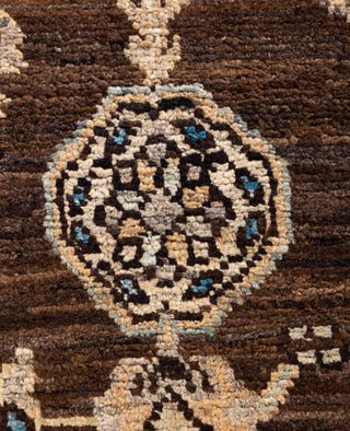 Serapi One-of-a-Kind Wool Brown Area Rug 4' 0" x 5' 11"