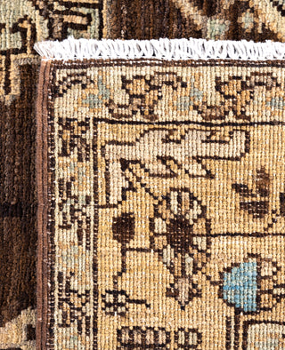 Serapi One-of-a-Kind Wool Brown Area Rug 4' 0" x 5' 11"