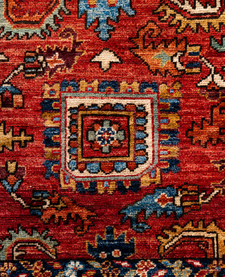 Serapi One-of-a-Kind Wool Red Area Rug 4' 1" x 6' 0"