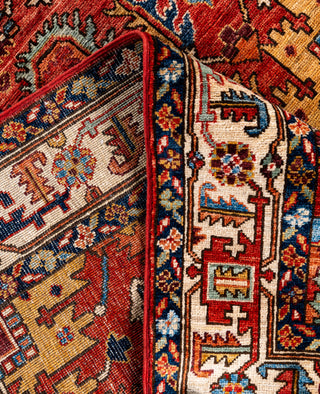 Serapi One-of-a-Kind Wool Red Area Rug 4' 1" x 6' 0"