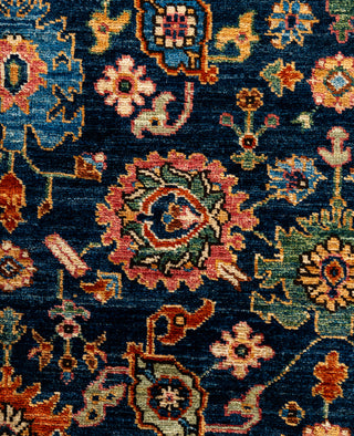 Serapi One-of-a-Kind Wool Blue Area Rug 4' 3" x 5' 10"