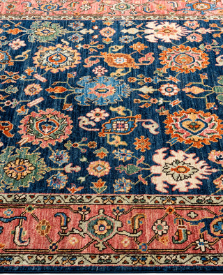 Serapi One-of-a-Kind Wool Blue Area Rug 4' 3" x 5' 10"