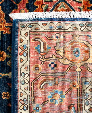 Serapi One-of-a-Kind Wool Blue Area Rug 4' 3" x 5' 10"