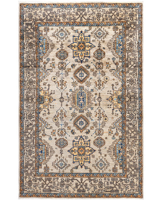 Serapi One-of-a-Kind Wool Gray Area Rug 3' 11" x 6' 2"