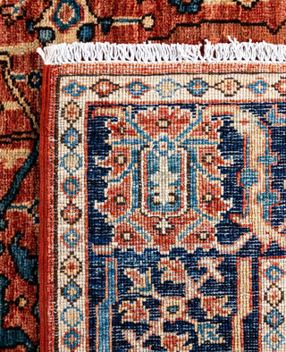Serapi One-of-a-Kind Wool Red Area Rug 4' 2" x 5' 8"