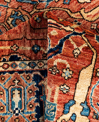 Serapi One-of-a-Kind Wool Red Area Rug 4' 2" x 5' 8"