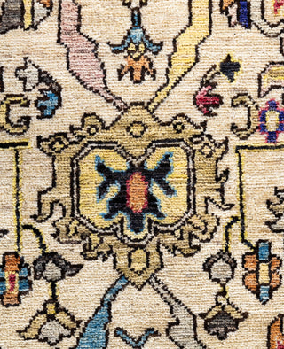 Serapi One-of-a-Kind Wool Ivory Area Rug 4' 0" x 5' 11"