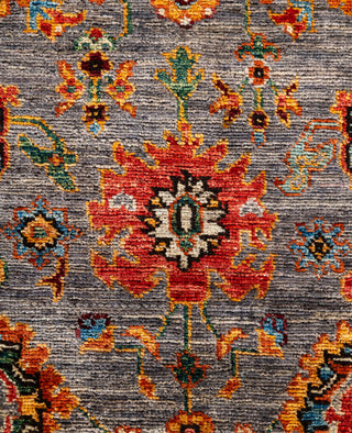Serapi One-of-a-Kind Wool Gray Area Rug 4' 3" x 5' 11"