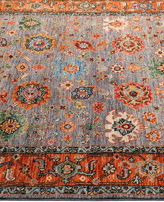 Serapi One-of-a-Kind Wool Gray Area Rug 4' 3" x 5' 11"