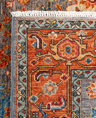 Serapi One-of-a-Kind Wool Gray Area Rug 4' 3" x 5' 11"