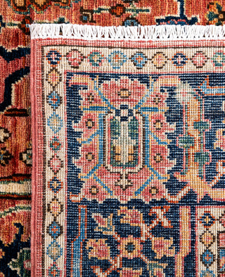 Serapi One-of-a-Kind Wool Pink Area Rug 4' 0" x 5' 10"