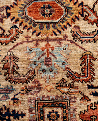 Serapi One-of-a-Kind Wool Ivory Area Rug 4' 3" x 5' 11"