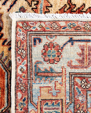 Serapi One-of-a-Kind Wool Ivory Area Rug 4' 3" x 5' 11"