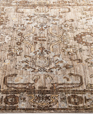 Serapi One-of-a-Kind Wool Brown Area Rug 4' 0" x 5' 11"