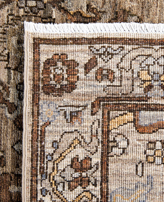 Serapi One-of-a-Kind Wool Brown Area Rug 4' 0" x 5' 11"