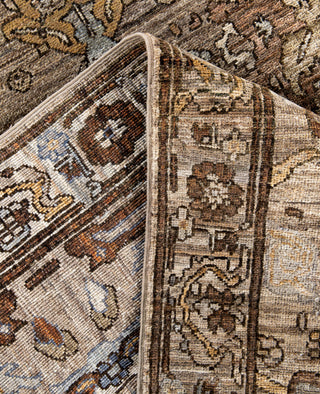 Serapi One-of-a-Kind Wool Brown Area Rug 4' 0" x 5' 11"