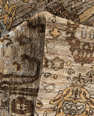 Serapi One-of-a-Kind Wool Brown Area Rug 4' 0" x 5' 11"