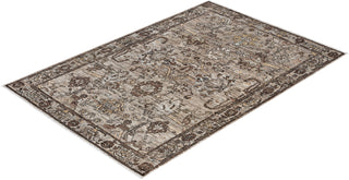 Serapi One-of-a-Kind Wool Brown Area Rug 4' 0" x 5' 11"