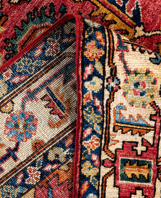 Serapi One-of-a-Kind Wool Red Area Rug 4' 2" x 5' 10"