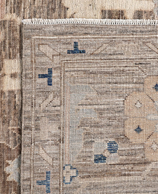 Oushak One-of-a-Kind Wool Brown Area Rug 10' 2" x 13' 10"