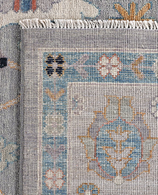 Oushak One-of-a-Kind Wool Gray Area Rug 9' 0" x 11' 10"
