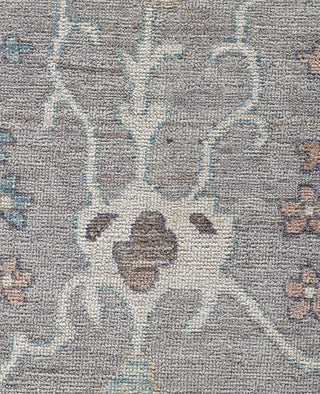 Oushak One-of-a-Kind Wool Gray Area Rug 9' 2" x 11' 11"