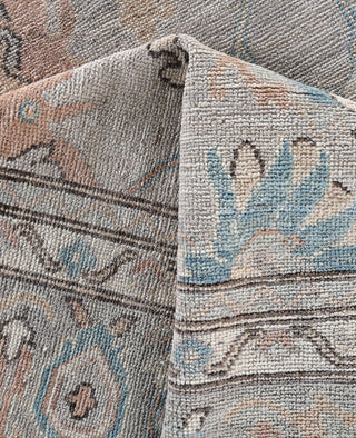 Oushak One-of-a-Kind Wool Gray Area Rug 8' 11" x 11' 10"