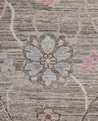Oushak One-of-a-Kind Wool Brown Area Rug 9' 2" x 12' 3"