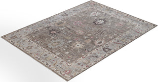 Oushak One-of-a-Kind Wool Brown Area Rug 9' 2" x 12' 3"