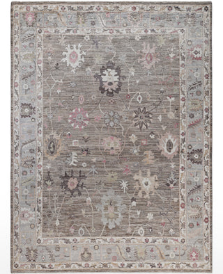 Oushak One-of-a-Kind Wool Brown Area Rug 9' 2" x 12' 3"