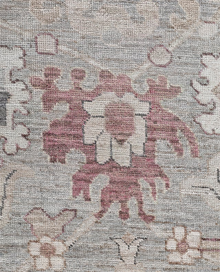 Oushak One-of-a-Kind Wool Gray Area Rug 8' 10" x 11' 10"