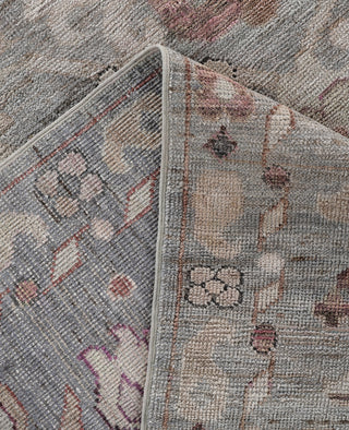 Oushak One-of-a-Kind Wool Gray Area Rug 8' 10" x 11' 10"