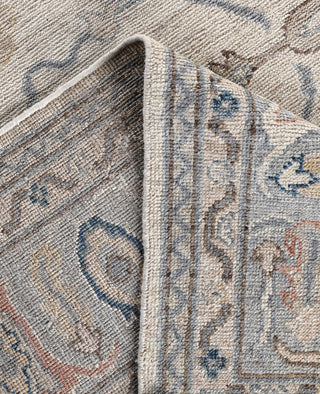 Oushak One-of-a-Kind Wool Ivory Area Rug 8' 2" x 9' 8"
