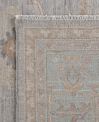 Oushak One-of-a-Kind Wool Gray Area Rug 8' 4" x 9' 10"