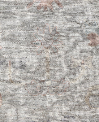 Oushak One-of-a-Kind Wool Gray Area Rug 8' 1" x 9' 9"