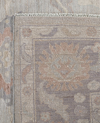 Oushak One-of-a-Kind Wool Gray Area Rug 8' 1" x 9' 9"